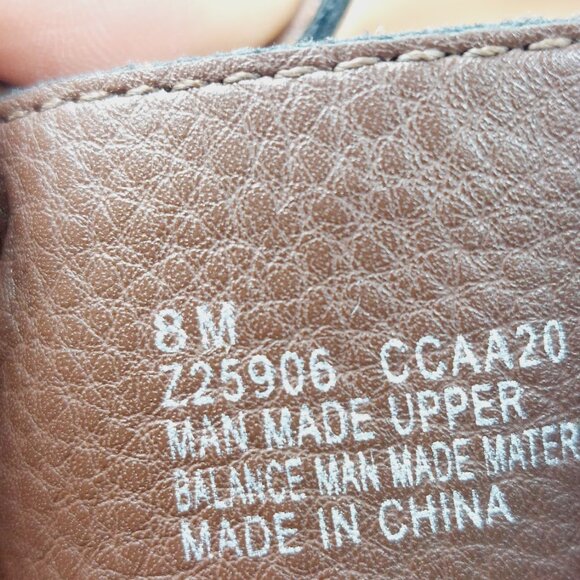 Boc Women's Brown Pebble Leather Open Toe Slingback Sandal Size US 8M - Picture 12 of 13